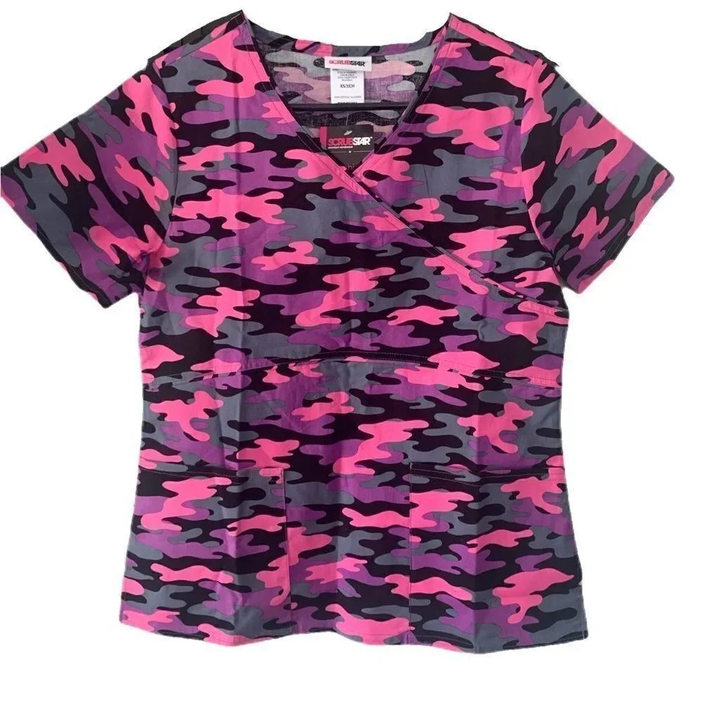 Scrub Star scrub top NWT